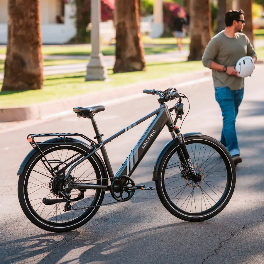 Lectric eBikes - XPress 750 High-Step Long-Range eBike: 60 miles Max Operating Range & 28 mph Max Speed - Unisize - Black