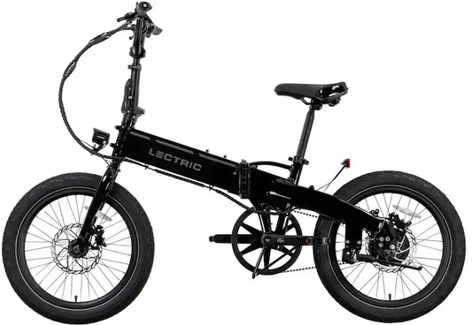 Lectric eBikes - XP Lite2 Foldable Long-Range Belt Drive eBike: 80 miles Max Operating Range & 20 mph Max Speed - Unisize - JW Black