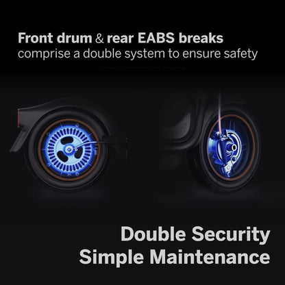 Segway Ninebot F65 Kick Scooter w/40.4 miles Operating Range & 18.6 mph Max Speed - Black