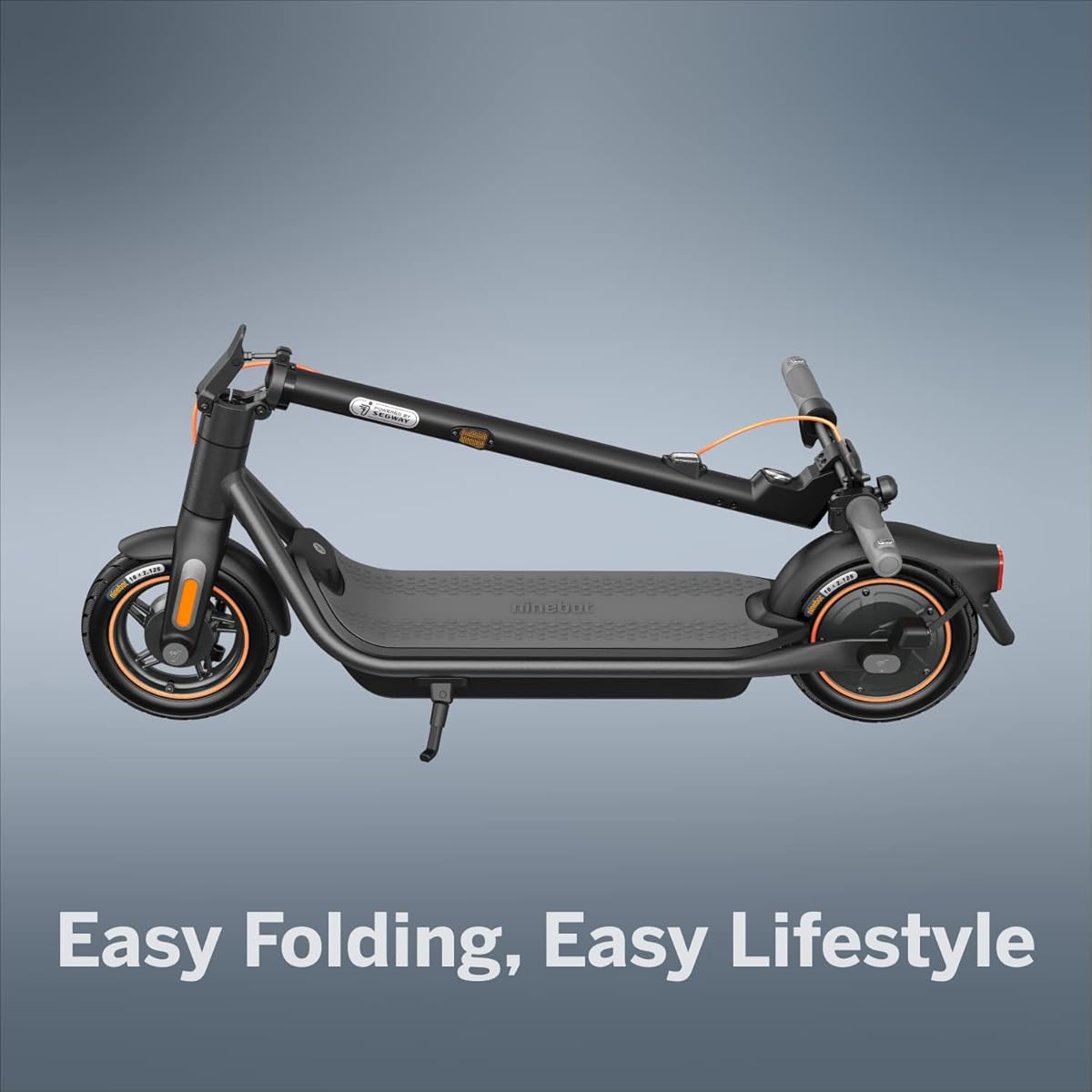 Segway Ninebot F65 Kick Scooter w/40.4 miles Operating Range & 18.6 mph Max Speed - Black