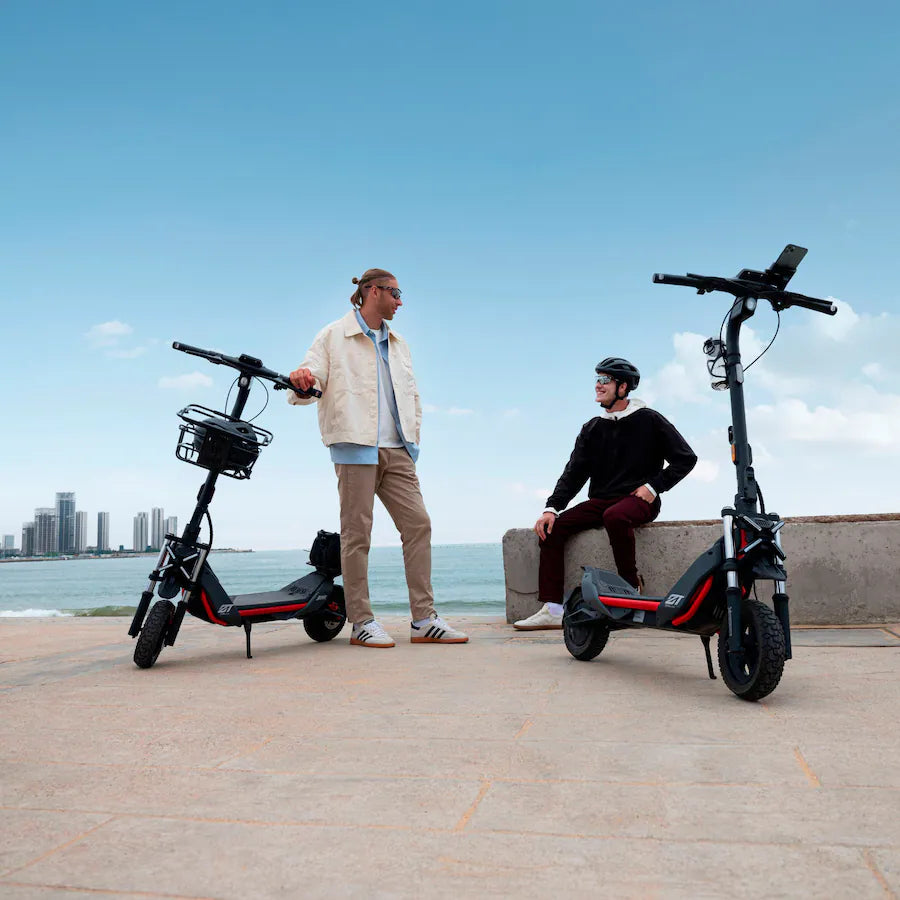 Segway ZT3 Pro Kick Scooter w/43.5 Max Operating Range & 24.9mph Max Speed - Black