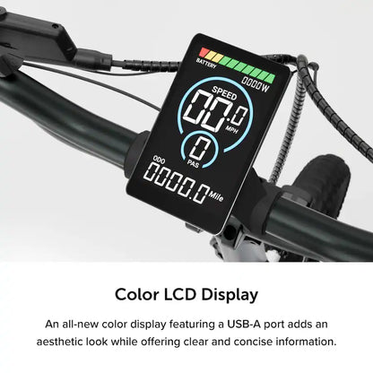 Lectric eBikes - XPress 750 High-Step Long-Range eBike: 60 miles Max Operating Range & 28 mph Max Speed - Unisize - Black