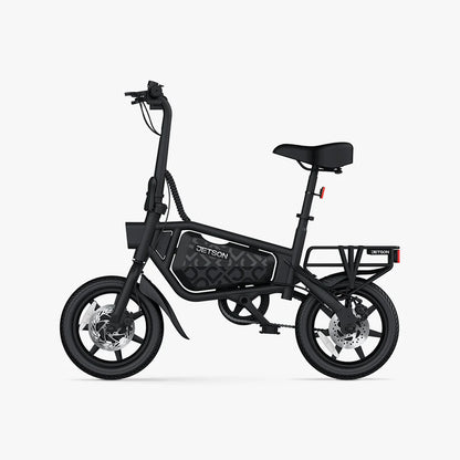 Jetson Bolt Pro Max Electric Folding Bike,14 Inch Wheels, 15.5 MPH Speed, Black