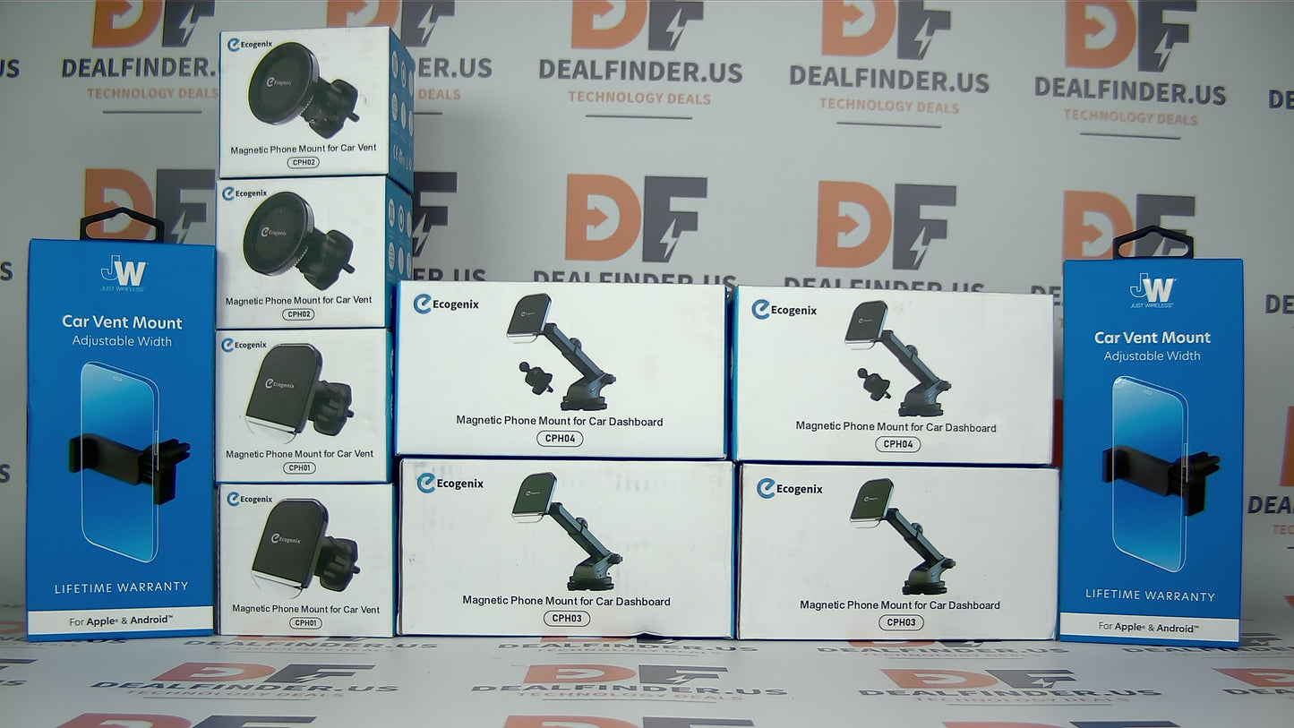 Wholesale Lot 10 Magnetic Phone Mount for car Dashboard and vent