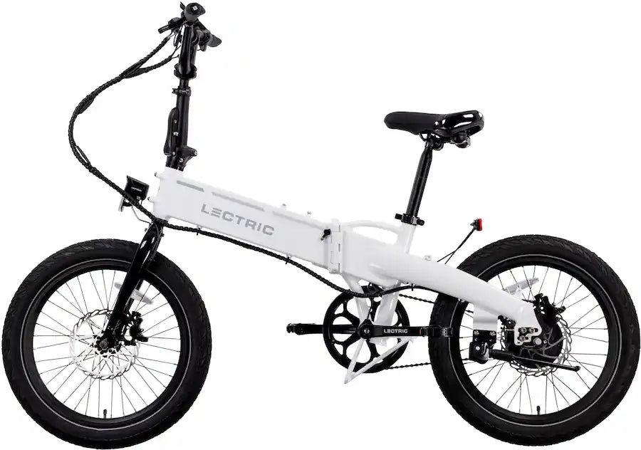 Lectric eBikes - XP Lite2 Foldable Long-Range eBike: 80 miles Max Operating Range & 20 mph Max Speed - Unisize - Arctic White