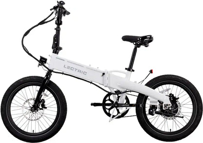 Lectric eBikes - XP Lite2 Foldable Long-Range eBike: 80 miles Max Operating Range & 20 mph Max Speed - Unisize - Arctic White
