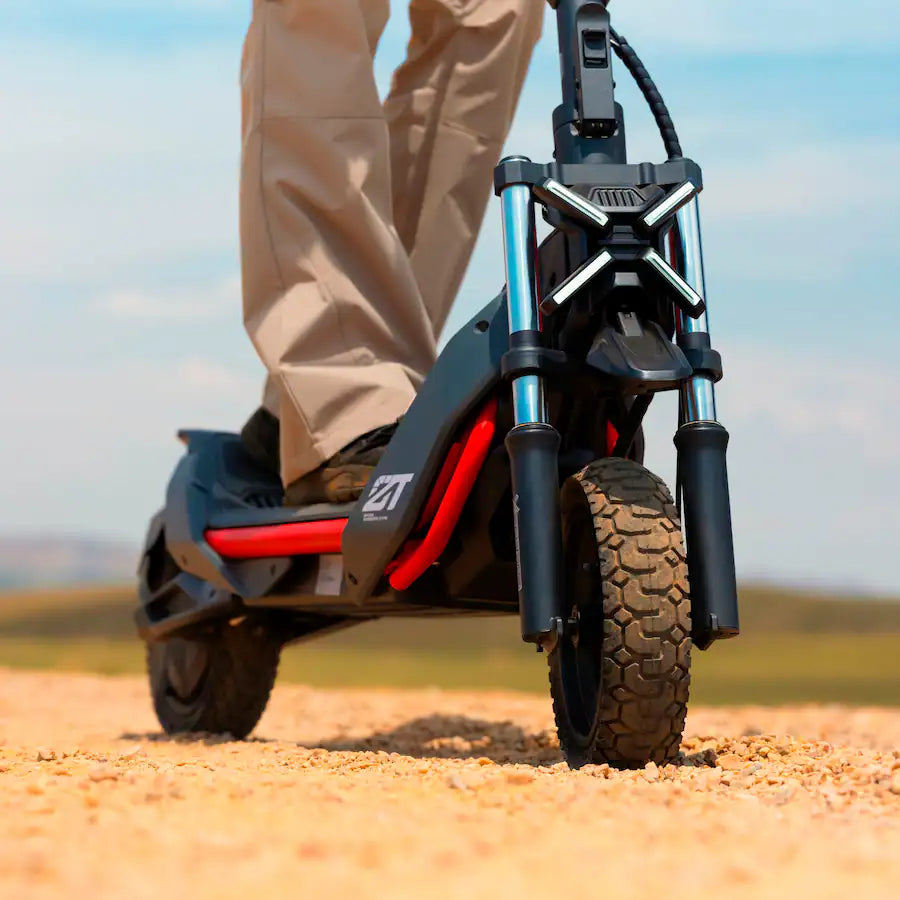 Segway ZT3 Pro Kick Scooter w/43.5 Max Operating Range & 24.9mph Max Speed - Black