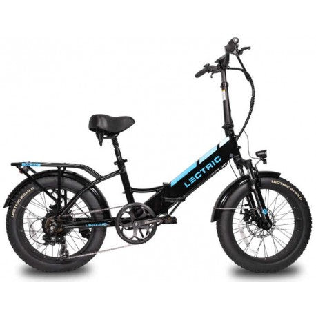Lectric eBikes - XP3 Step-Thru Foldable Long-Range eBike: 65 miles Max Operating Range & 28 mph Max Speed black