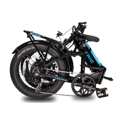 Lectric eBikes - XP3 Step-Thru Foldable Long-Range eBike: 65 miles Max Operating Range & 28 mph Max Speed black