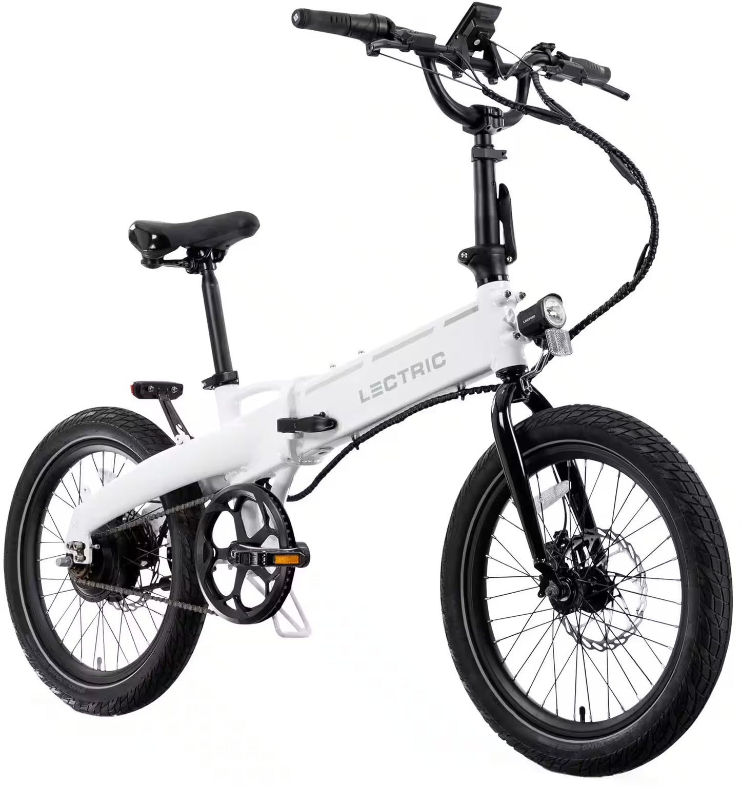 Lectric eBikes - XP Lite2 Foldable Long-Range eBike: 80 miles Max Operating Range & 20 mph Max Speed - Unisize - Arctic White